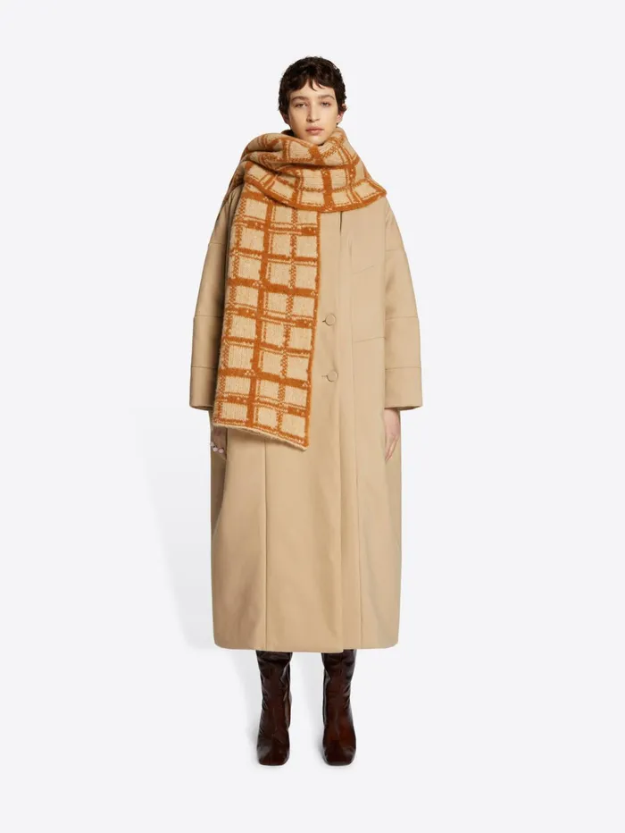 Women Dries Van Noten Scarves and Foulards Checked Scarf