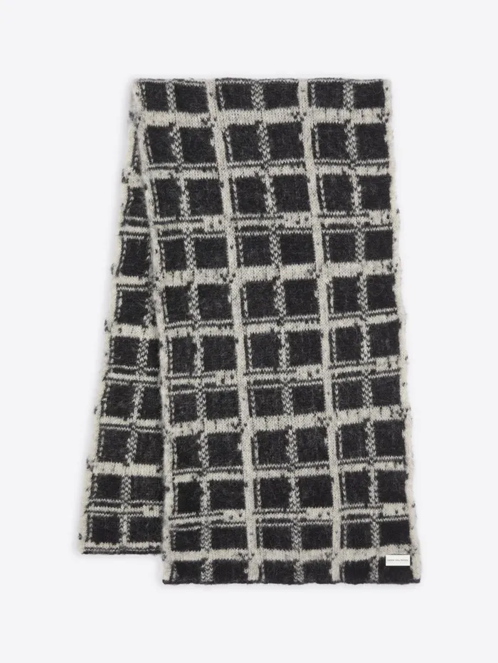 Women Dries Van Noten Scarves and Foulards Checked Scarf