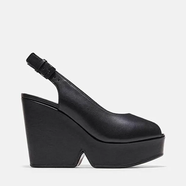 Women DYLAN Black Clergerie Wedges