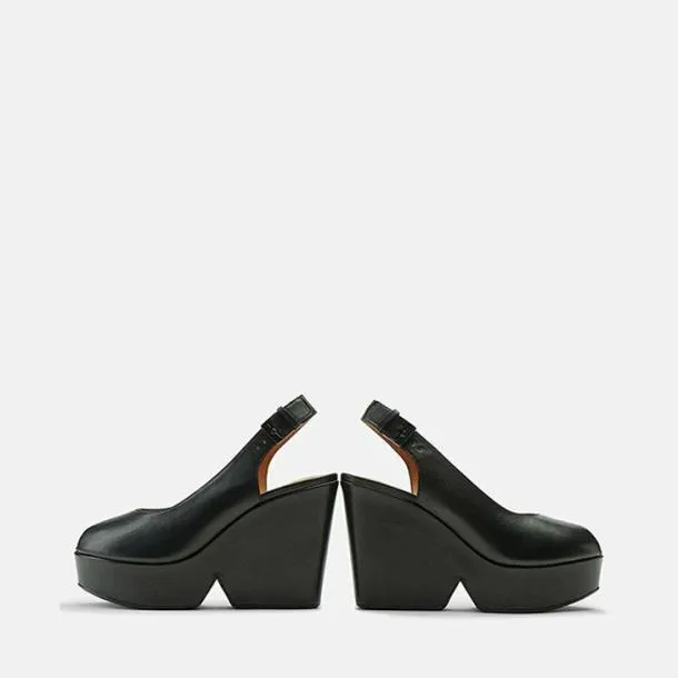 Women DYLAN Black Clergerie Wedges