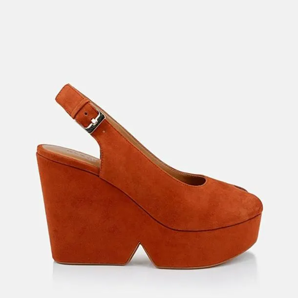 Women DYLAN Suede Spice Clergerie Wedges