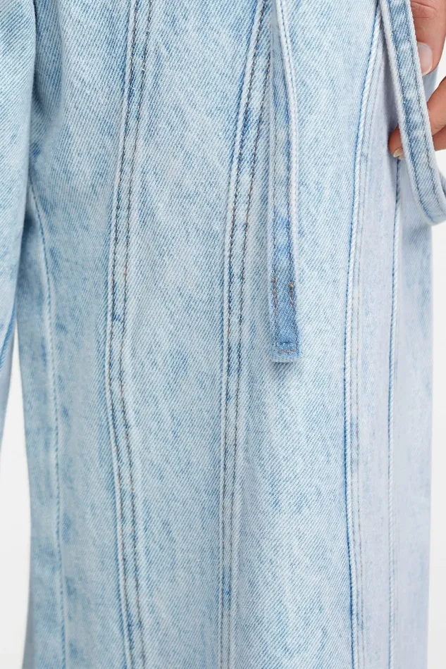 Women EAGLETON JEAN Ice Blue Acler Pants