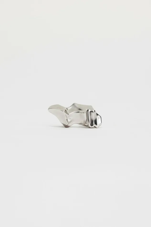 Women ELFORD DOUBLE RING Silver Acler Jewellery