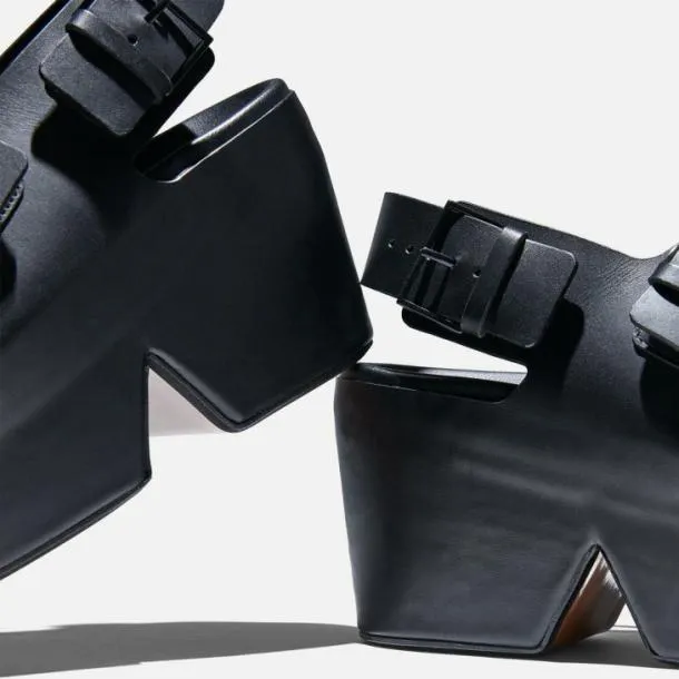 Women ELVA Black Clergerie Sandals