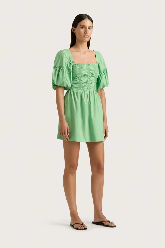 Women Faithfull The Brand Dresses Belladonna Mini Dress Apple