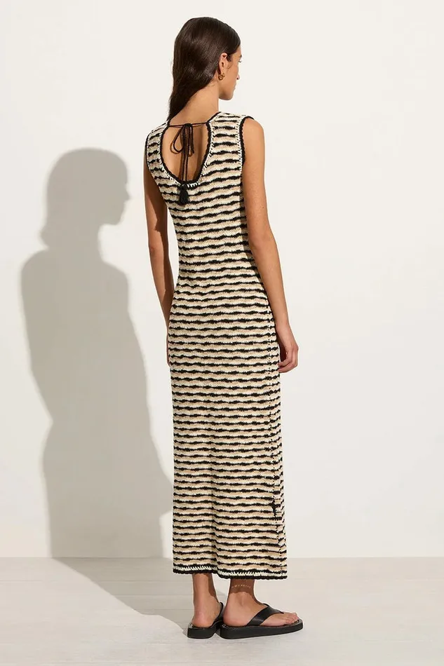Women Faithfull The Brand Dresses La Lune Handmade Crochet Dress Novara 8211 Faithfull The Brand