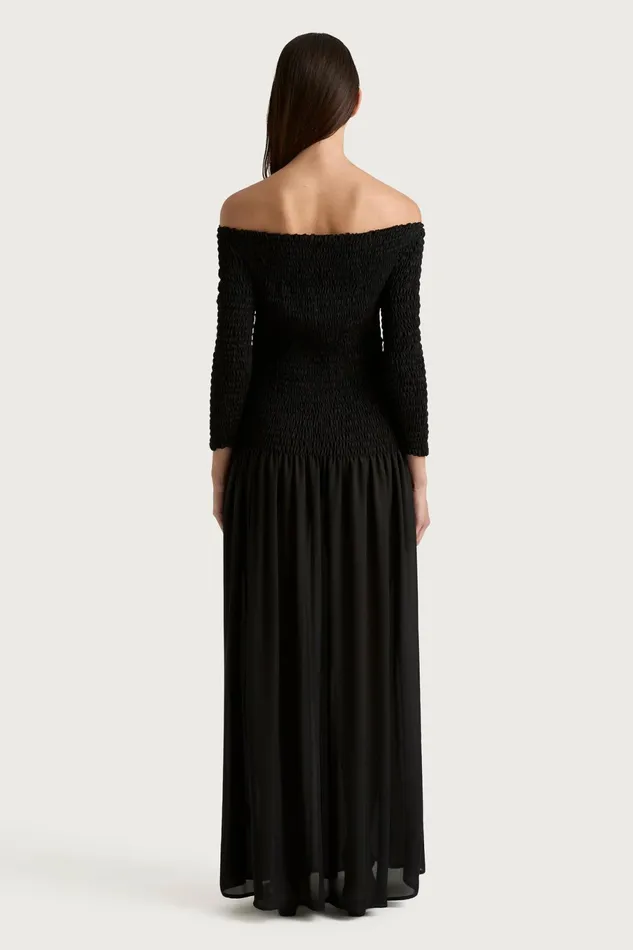 Women Faithfull The Brand Maxi Dresses Amandine Maxi Dress Black