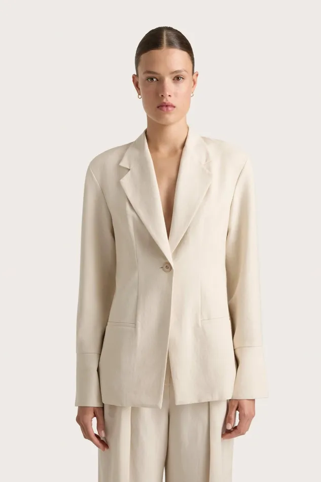 Women Faithfull The Brand Outerwear Soleil Blazer Sand