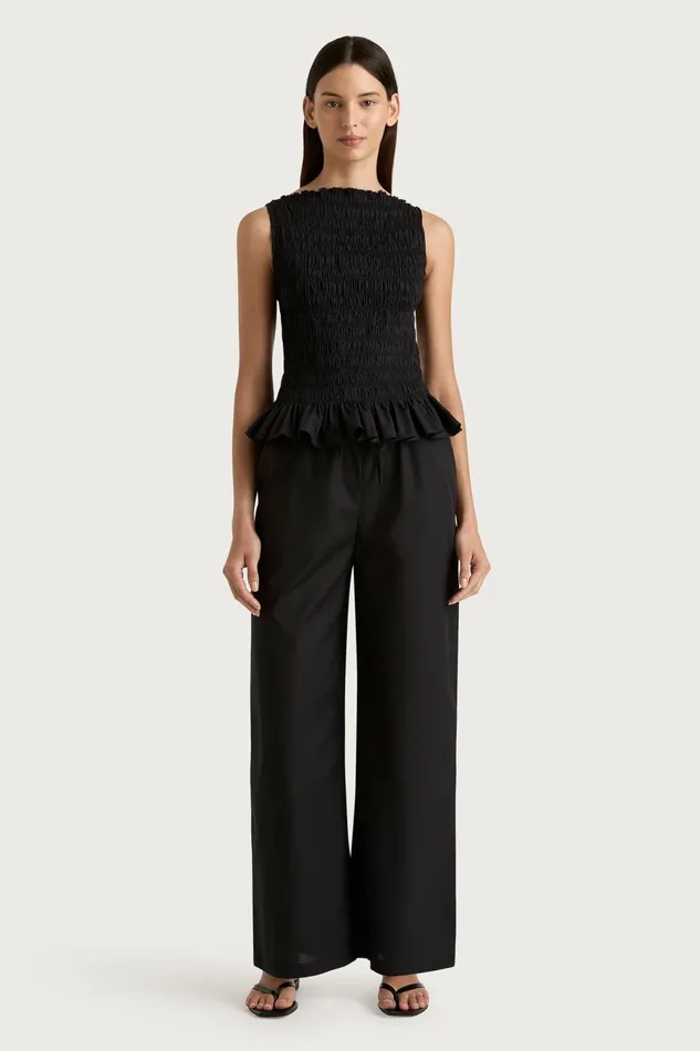 Women Faithfull The Brand Pants Aleza Pant Black