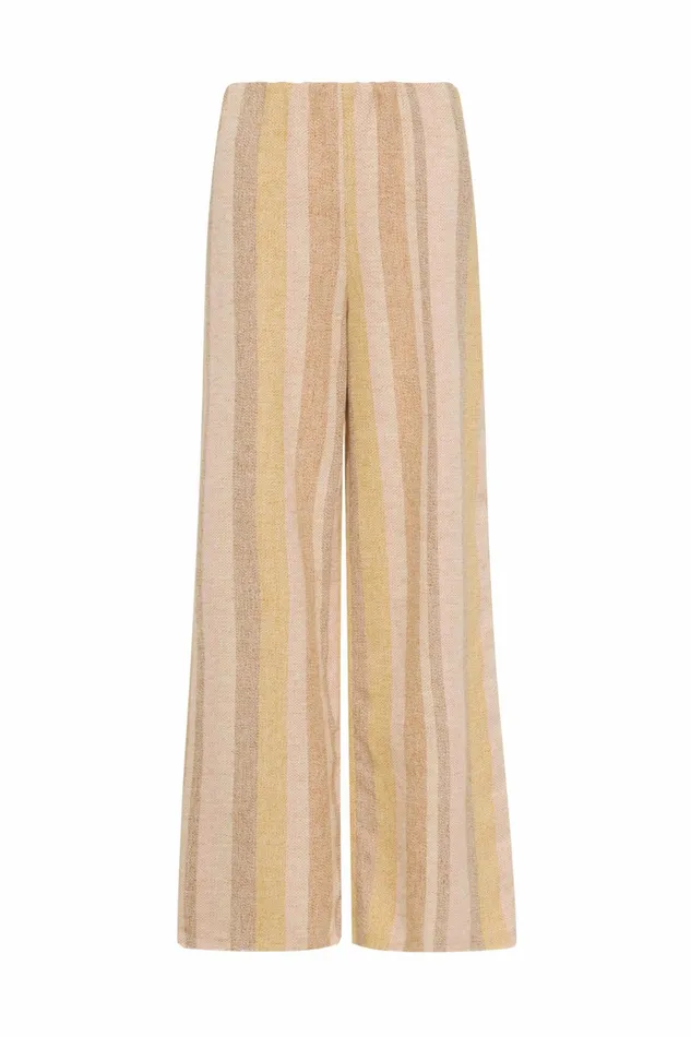 Women Faithfull The Brand Pants Sao Paulo Pant Terracotta Stripe
