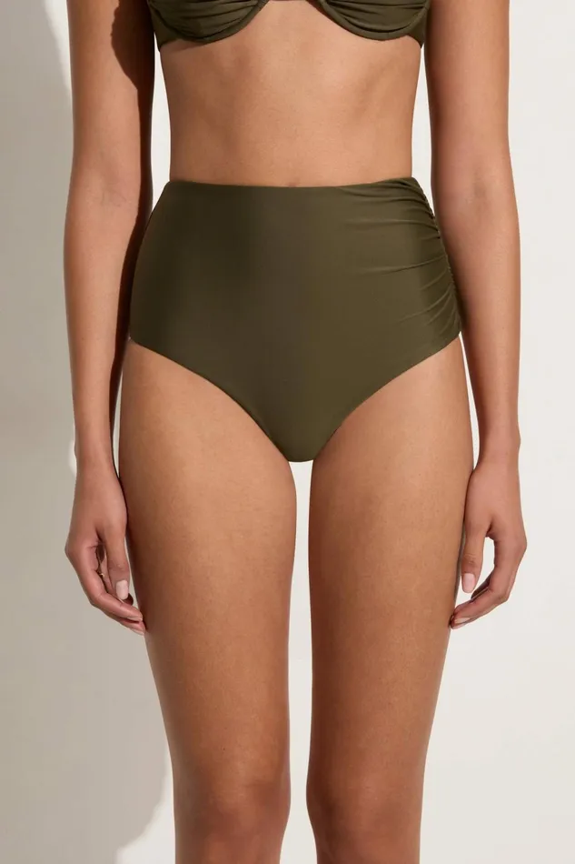 Women Faithfull The Brand Swim Bianca Bikini Bottoms Khaki 8211 Faithfull The Brand