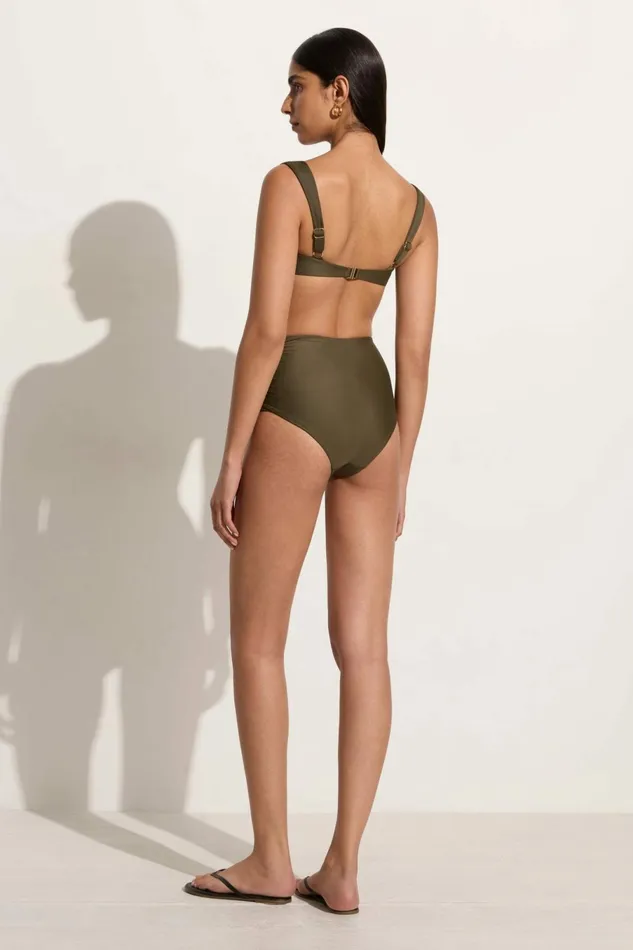 Women Faithfull The Brand Swim Bianca Bikini Bottoms Khaki 8211 Faithfull The Brand
