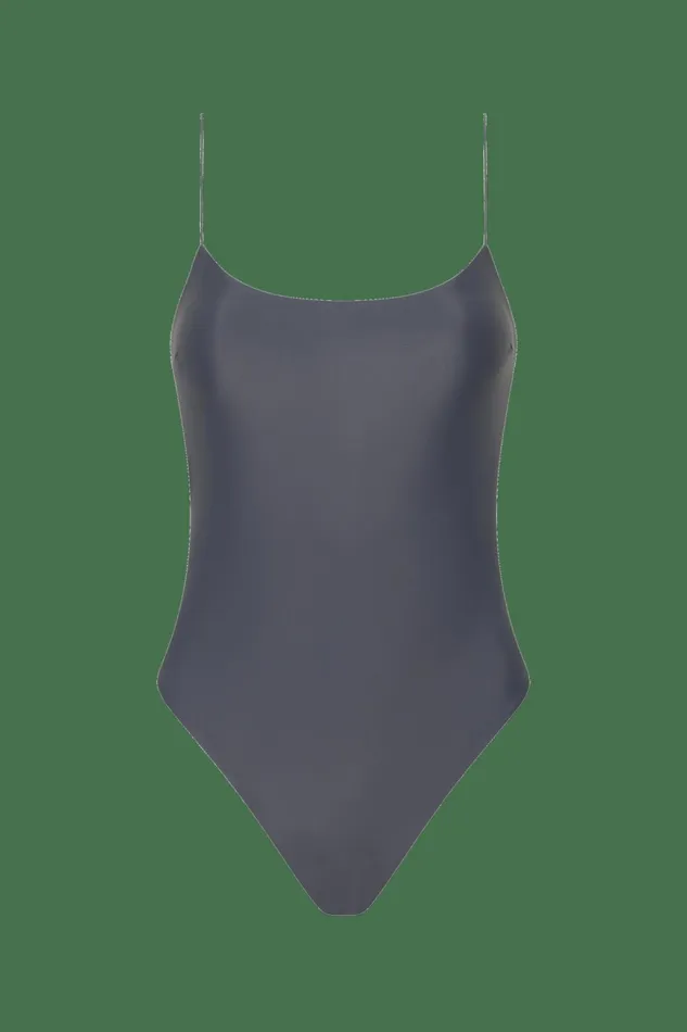 Women Faithfull The Brand Swim Elea One Piece Charred Navy