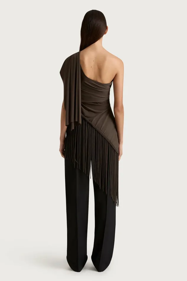 Women Faithfull The Brand Tops Bodil Top Chocolate Brown