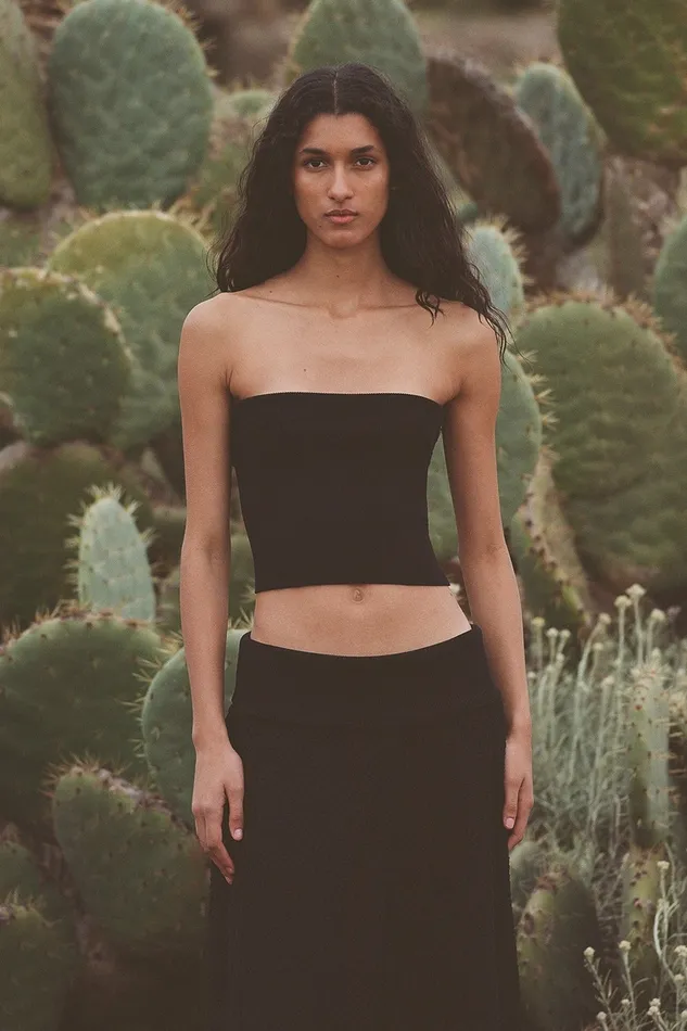 Women Faithfull The Brand Tops Ciele Top Black