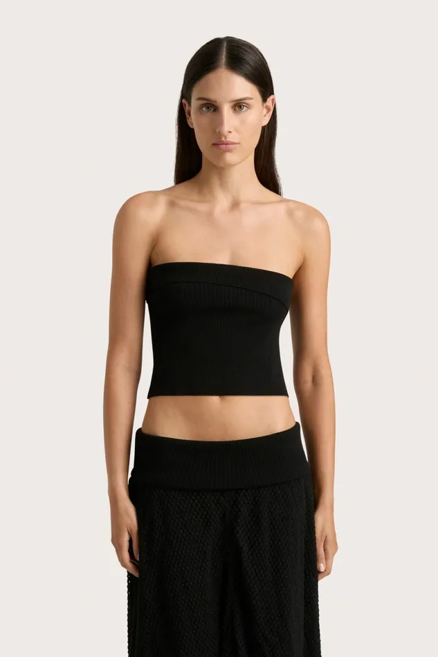 Women Faithfull The Brand Tops Ciele Top Black