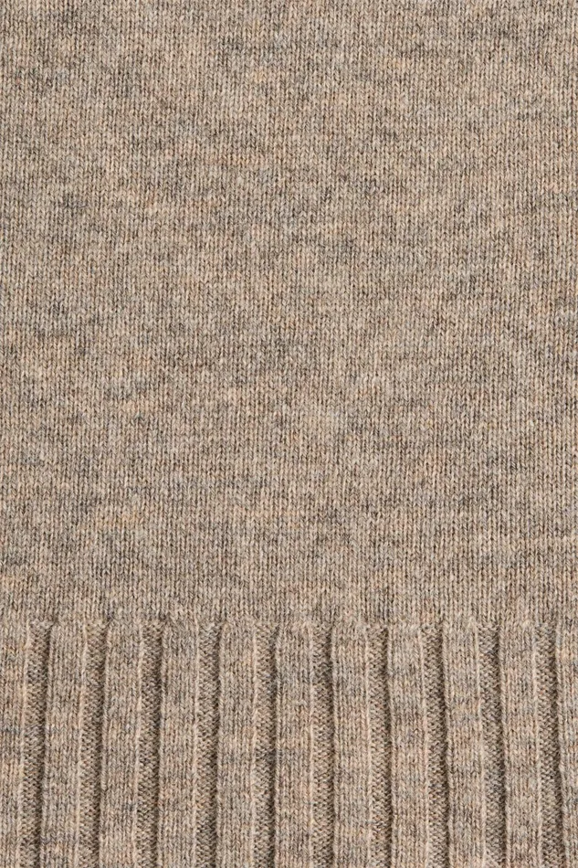 Women Faithfull The Brand Tops Frederikke Cashmere Sweater Taupe Marle