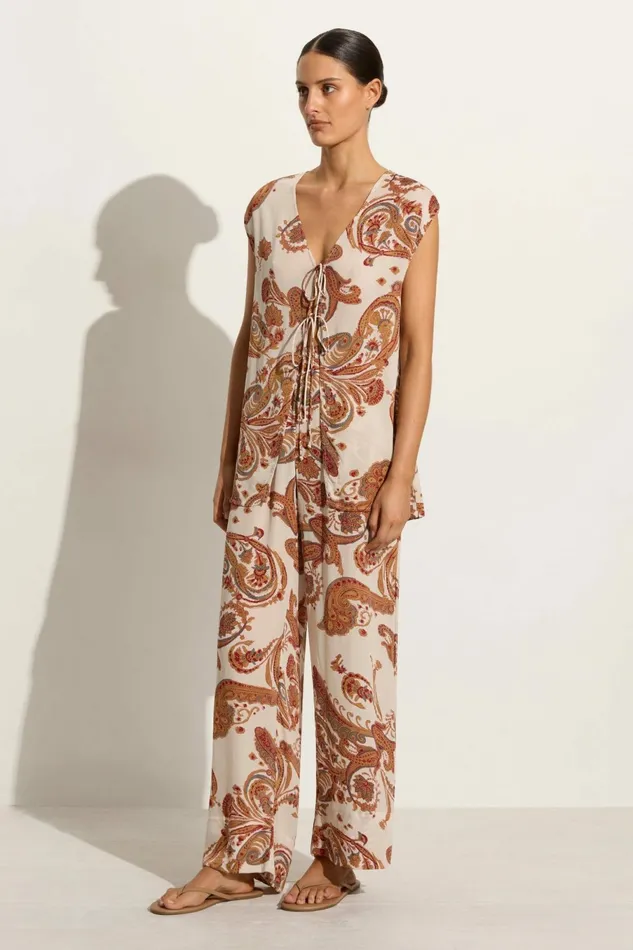 Women Faithfull The Brand Tops Ionica Top Alessia Paisley 8211 Faithfull The Brand Women Faithfull The Brand Tops Ionica Top Alessia Paisley 8211 Faithfull The Brand