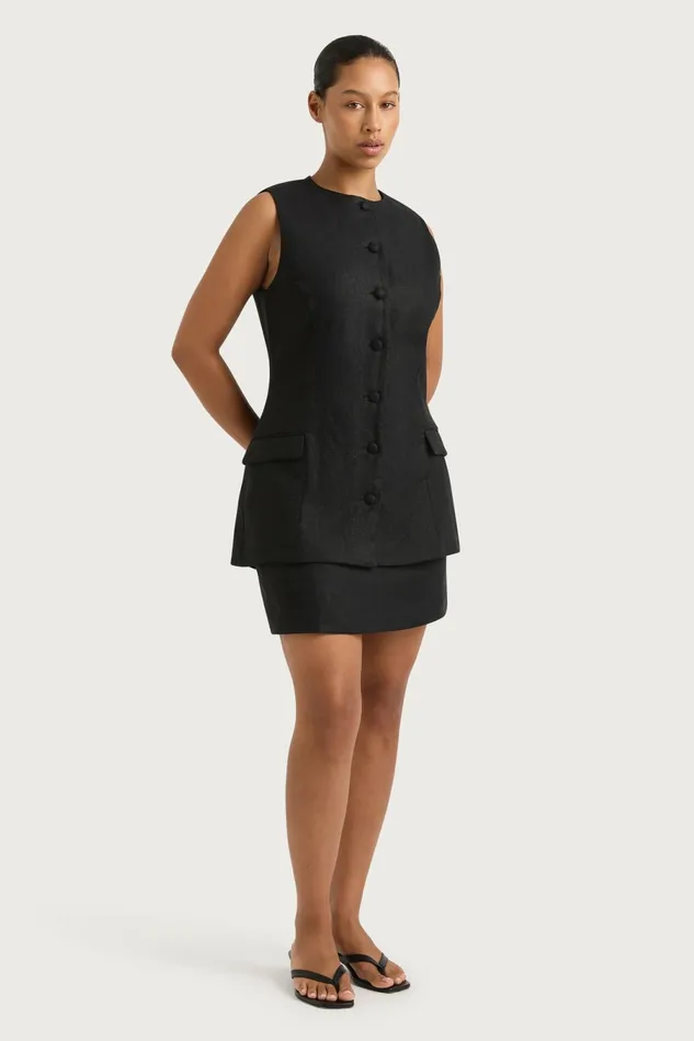 Women Faithfull The Brand Tops Jane Vest Black