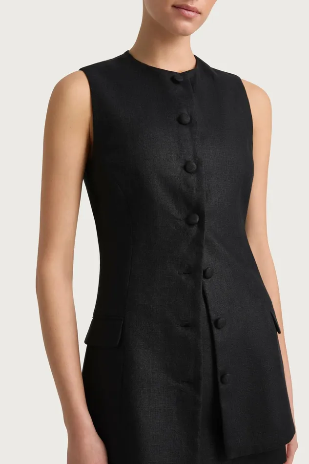 Women Faithfull The Brand Tops Jane Vest Black