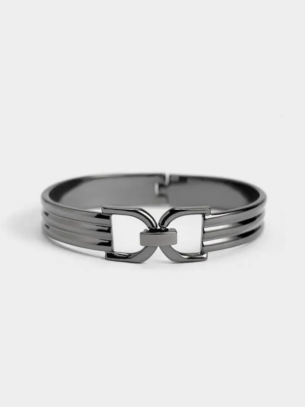 Women Gabine Cuff Bracelet 8211 Black CHARLES and KEITH Bracelets