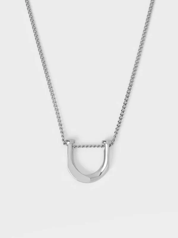 Women Gabine Necklace 8211 Silver CHARLES and KEITH Necklaces