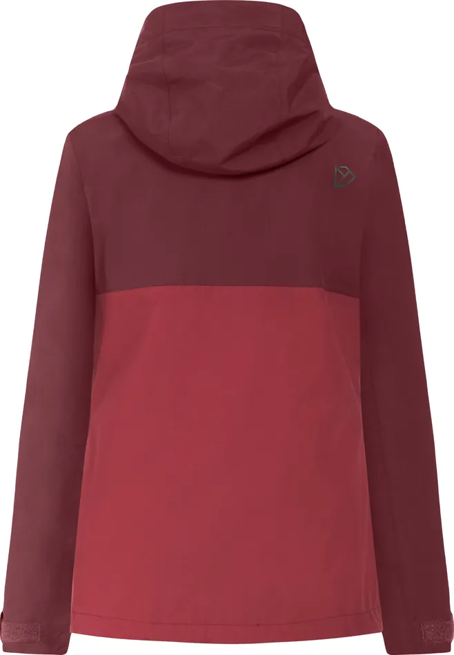 Women Grit Jacket Anemon Red Didriksons Shell Jackets