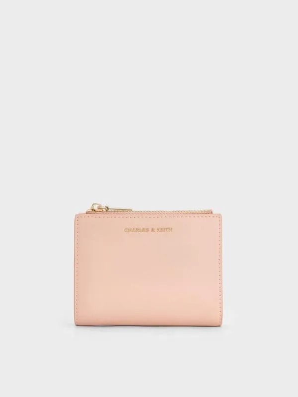 Women Harmonee Top Zip Small Wallet 8211 Light Pink CHARLES and KEITH Small Wallets Women Harmonee Top Zip Small Wallet 8211 Light Pink CHARLES and KEITH Small Wallets