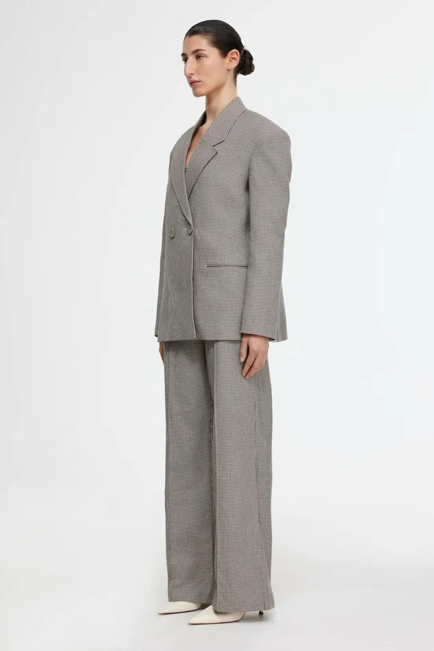 Women HEYSEN JACKET Oak Houndstooth Acler Outerwear