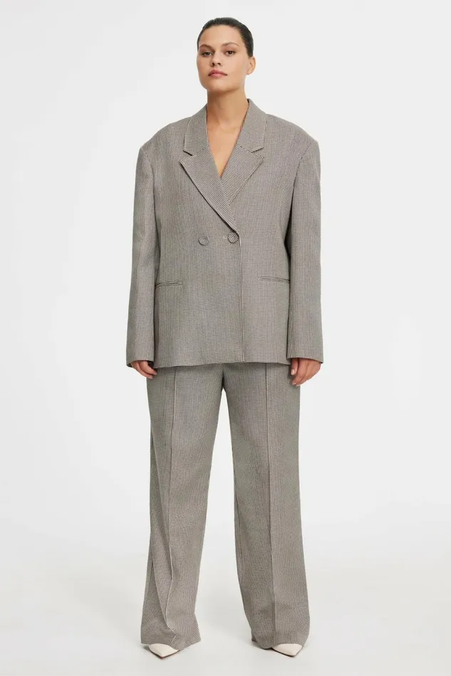Women HEYSEN JACKET Oak Houndstooth Acler Outerwear