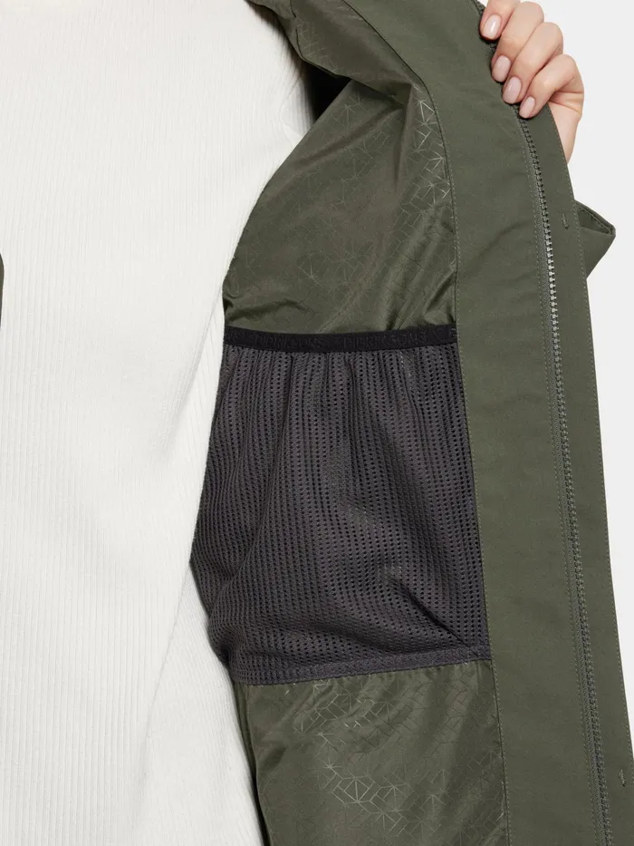Women Ilma Parka Deep Green Didriksons Spring Jackets