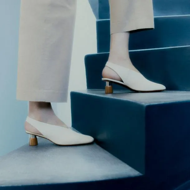 Women IREM Beige Clergerie Pumps