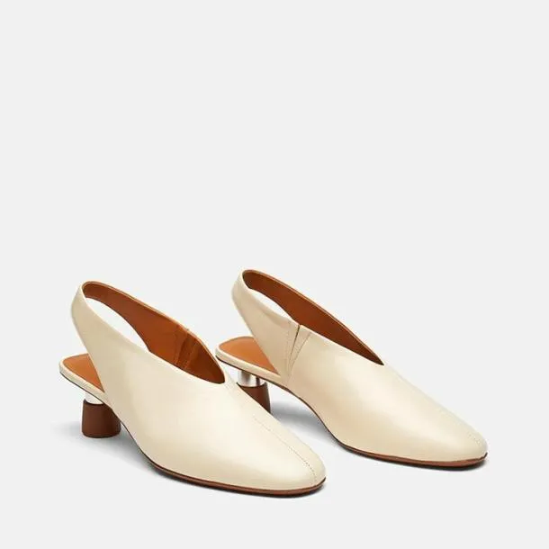 Women IREM Beige Clergerie Pumps