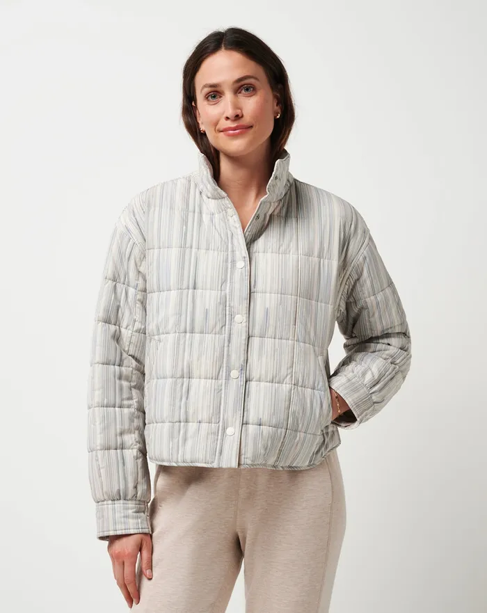 Women Jackets TravisMathew MARIN JACKET Oxford Tan Multi