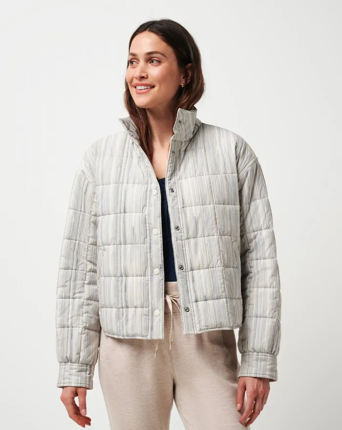 Women Jackets TravisMathew MARIN JACKET Oxford Tan Multi