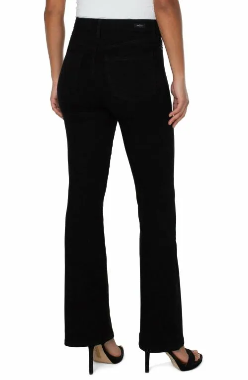 Women Jeans Liverpool Los Angeles Lucy Hirise Bootcut Black