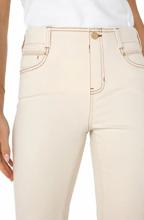 Women Jeans Liverpool Los Angeles The Gia Glider Flare Seaside Dunes