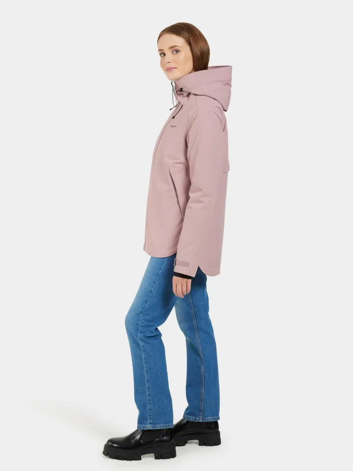 Women Jennie Jacket Oyster Lilac Didriksons Autumn Jackets