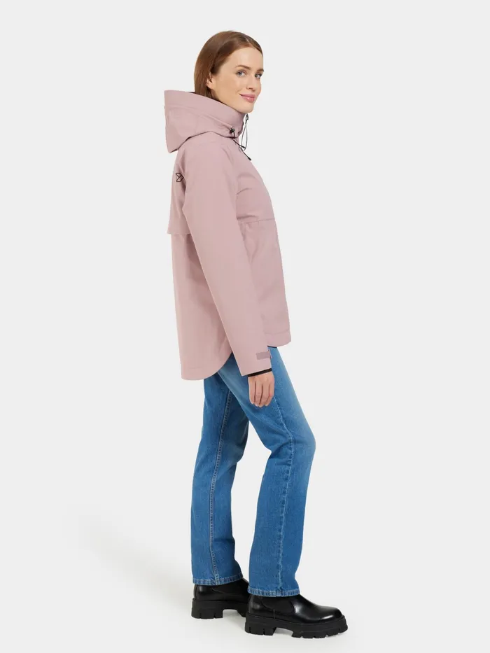 Women Jennie Jacket Oyster Lilac Didriksons Autumn Jackets