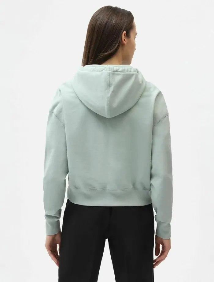 Women Jumpers and Sweatshirts Dickies Loretto Boxy Hoodie Jadeite