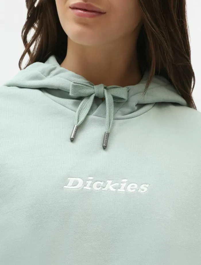 Women Jumpers and Sweatshirts Dickies Loretto Boxy Hoodie Jadeite