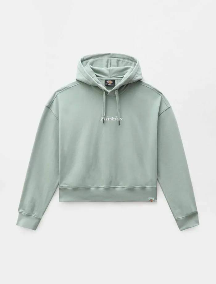 Women Jumpers and Sweatshirts Dickies Loretto Boxy Hoodie Jadeite