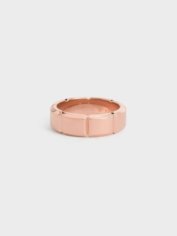 Women Keziah Ring 8211 Rose Gold CHARLES and KEITH Rings