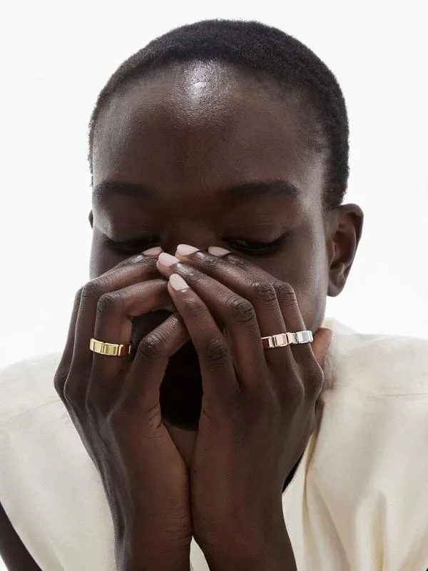 Women Keziah Ring 8211 Rose Gold CHARLES and KEITH Rings Women Keziah Ring 8211 Rose Gold CHARLES and KEITH Rings
