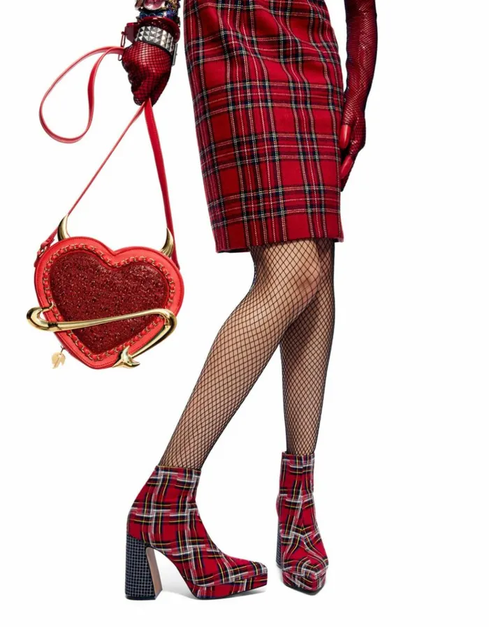 Women KITSCH DEVIL IN THE DETAILS CROSSBODY RED Betsey Johnson Women KITSCH DEVIL IN THE DETAILS CROSSBODY RED Betsey Johnson