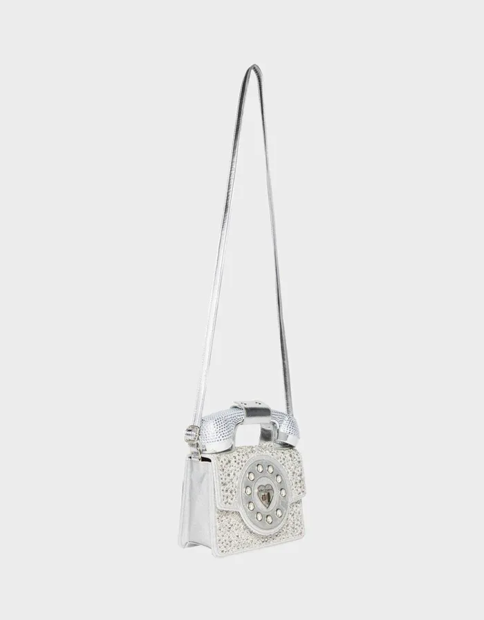 Women KITSCH MILLION STARS PHONE BAG SILVER Silver Betsey Johnson Women KITSCH MILLION STARS PHONE BAG SILVER Silver Betsey Johnson