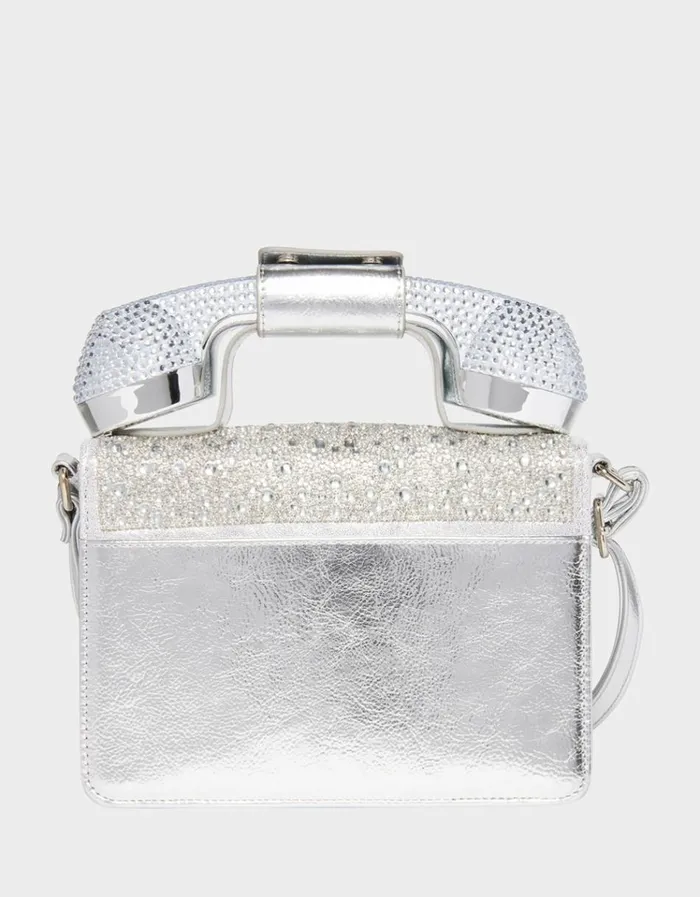 Women KITSCH MILLION STARS PHONE BAG SILVER Silver Betsey Johnson Women KITSCH MILLION STARS PHONE BAG SILVER Silver Betsey Johnson