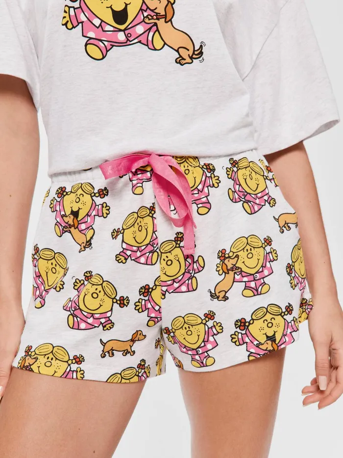 Women Little Miss Dog Lover Mini Short Multi Peter Alexander Shorts