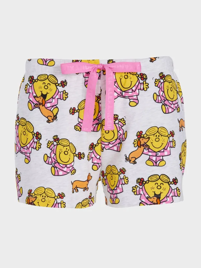 Women Little Miss Dog Lover Mini Short Multi Peter Alexander Shorts