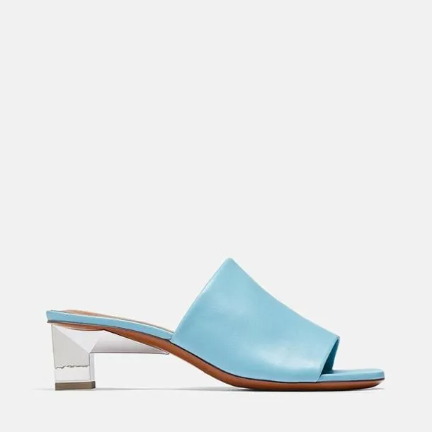 Women LYNA Sky Blue Clergerie Mules